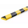 Durable S10 kaablikaitse, PVC, must/kollane, lame, 1000 mm, 40 mm