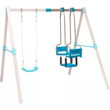 HUDORA Schaukel Vario Gondola Kiigemoodul (Türkiis/Beež)