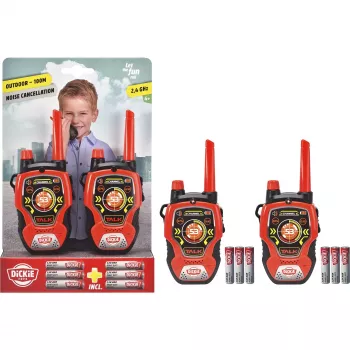 Dickie Walkie Talkie Fun 2.4 GHz 2-osaline komplekt 201118195