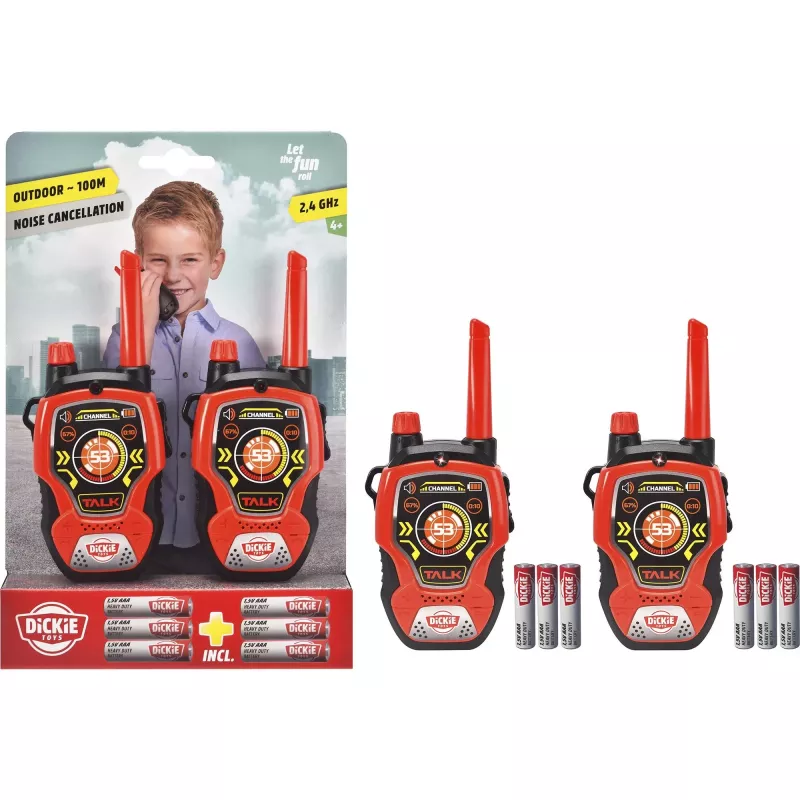 Dickie Walkie Talkie Fun 2.4 GHz 2-osaline komplekt 201118195
