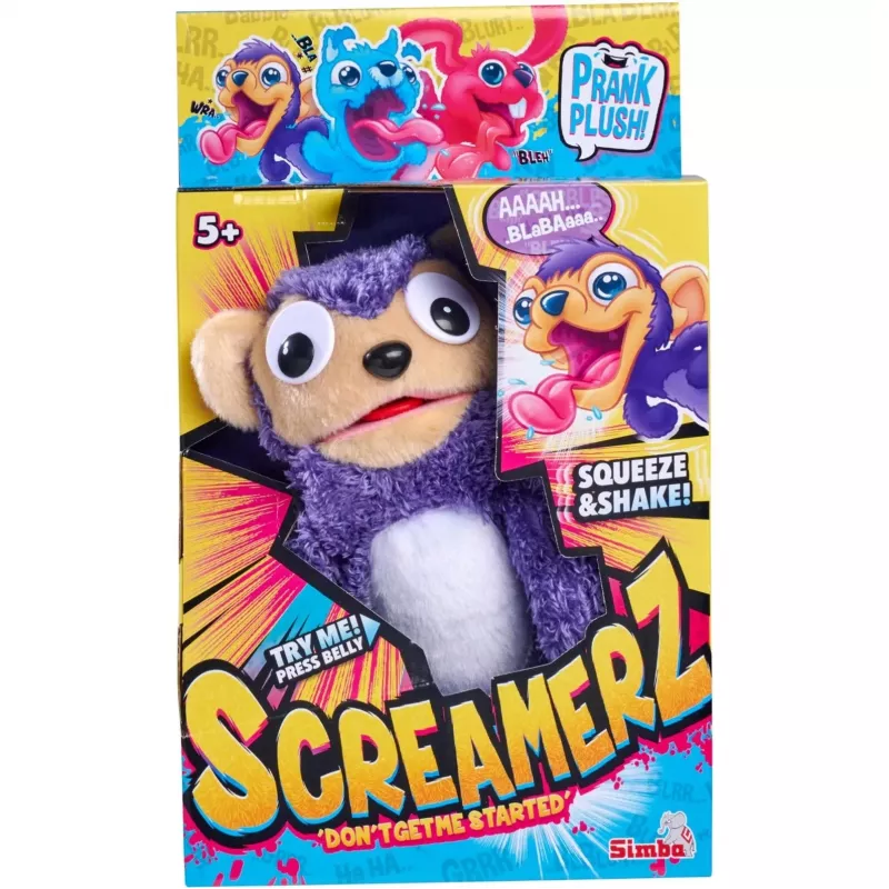 SIMBA ScreamerZ Mänguahv Lõgistiga, Pruun, 20 cm
