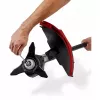 EINHELL Professional GP-BC 36/430 Li P BL-Solo Akuline trimmer, 36V (2x18V), harjadeta mootor, 43 cm lõikelaius, punane/must, ilma aku ja laadijata