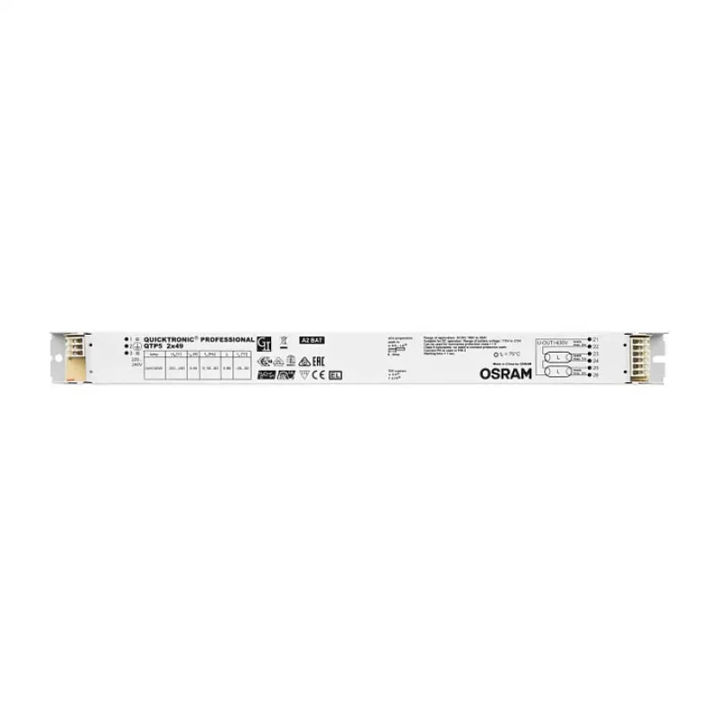 OSRAM elektrooniline liiteseadis (EVG) kompaktluminofoorlampidele, 26-32W, 220-240V, reguleerimata, valge