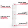 EINHELL-KWB SDS-plus Meislikomplekt 250mm, 4-osaline