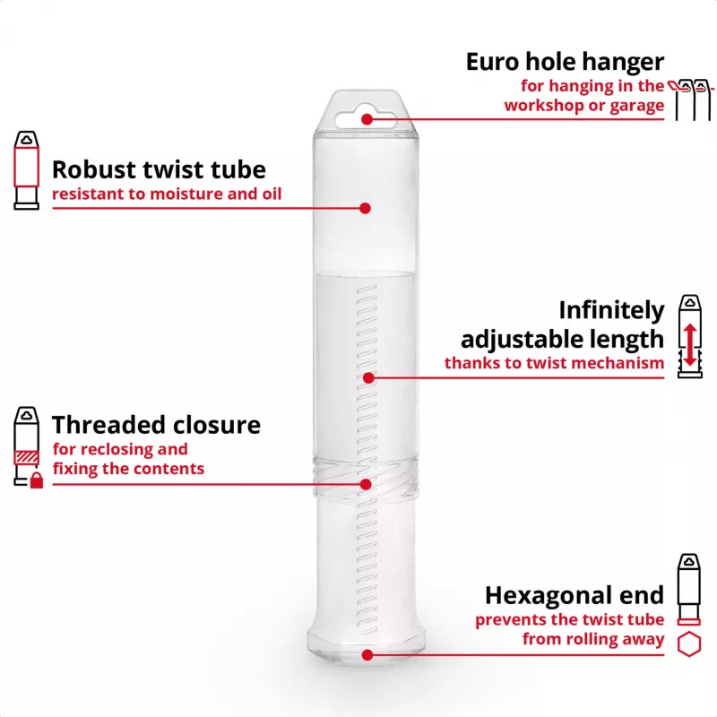 EINHELL-KWB SDS-plus Meislikomplekt 250mm, 4-osaline