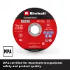 EINHELL-KWB õhuke lõikeketas, Ø 115 x 1,0 mm, 5 tükki (nurklihvijale)