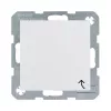 Berker 47528989 Pistikupesa Schuko tüüp F 1-kohaline IP44 Polar White Glossy S.1