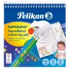Pelikan 811231 Värvimiskomplekt, 15 lehekülge, Poistele/Tüdrukutele, Värvilised pliiatsid kaasas, Pildikomplekt värvimiseks
