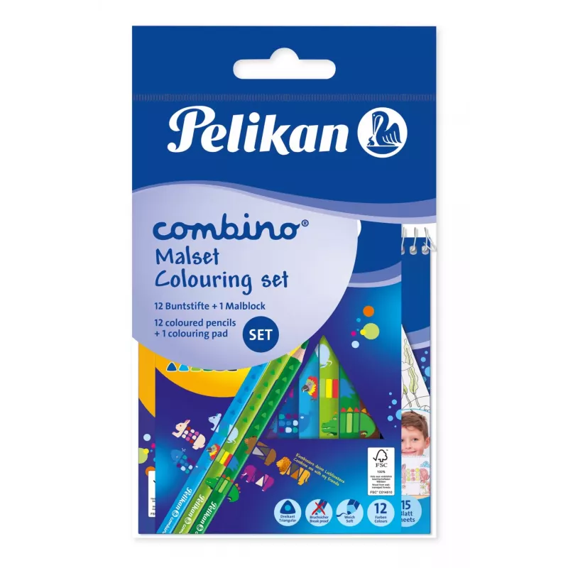 Pelikan 812726 Kiudpliiatsid, mitmevärvilised, 12-pakk
