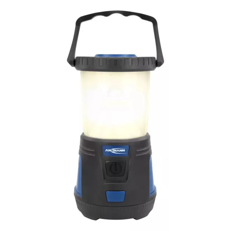 ANSMANN CL600B Akutoitel Kaasaskantav Laterna - Must/Sinine - ABS - Rippkonks - IPX4 - 600 luumenit