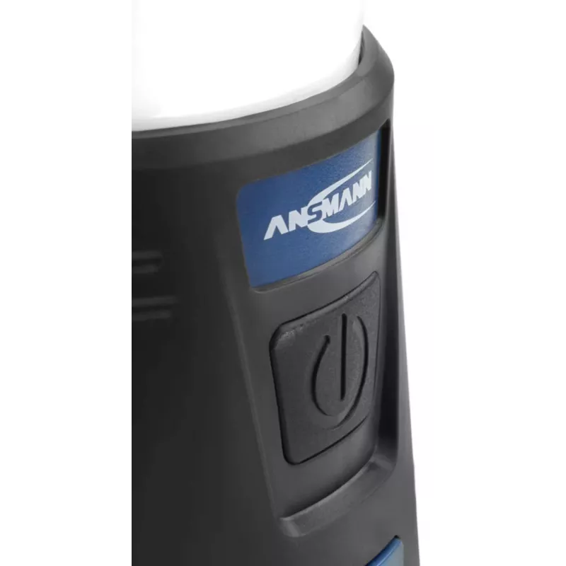 ANSMANN CL600B Akutoitel Kaasaskantav Laterna - Must/Sinine - ABS - Rippkonks - IPX4 - 600 luumenit