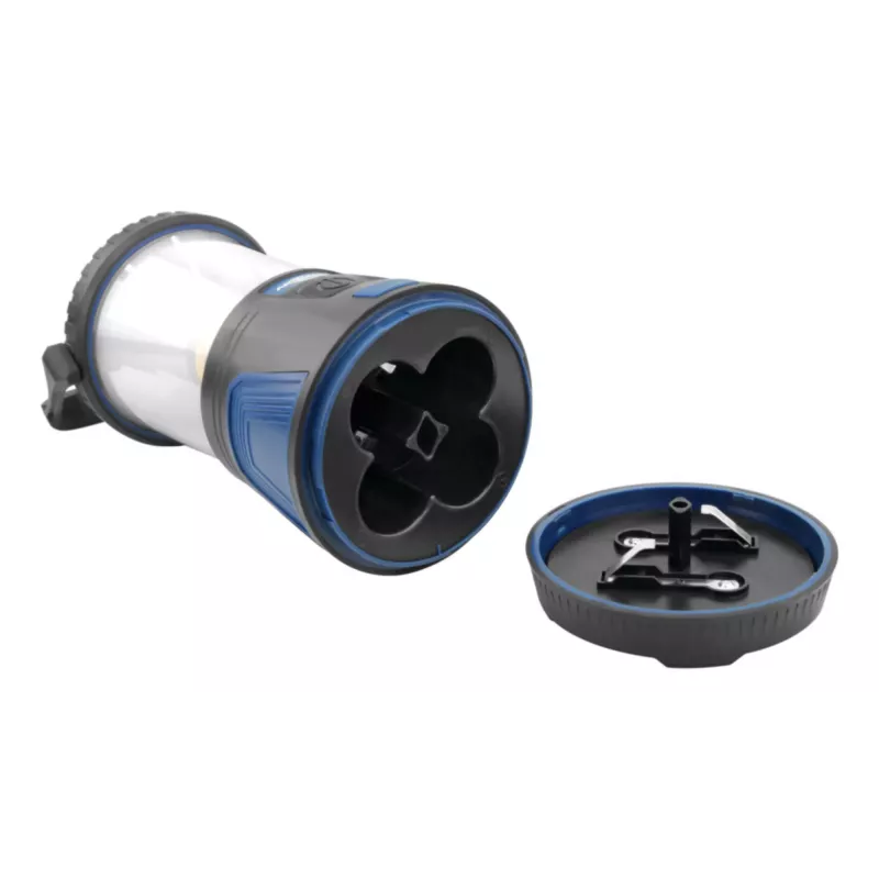 ANSMANN CL600B Akutoitel Kaasaskantav Laterna - Must/Sinine - ABS - Rippkonks - IPX4 - 600 luumenit