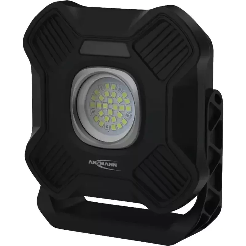 ANSMANN WL2000R laetav LED töövalgusti, must, 20W, 2000lm, magnetiga, riputuskonksuga, statiiviga - 1 tk (1600-0755)