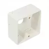 GoodConnections Cat.6 võrgupistikupesa, 2xRJ45, varjestatud, pealispinna paigaldus, pärlvalge RAL1013, GC-N0027