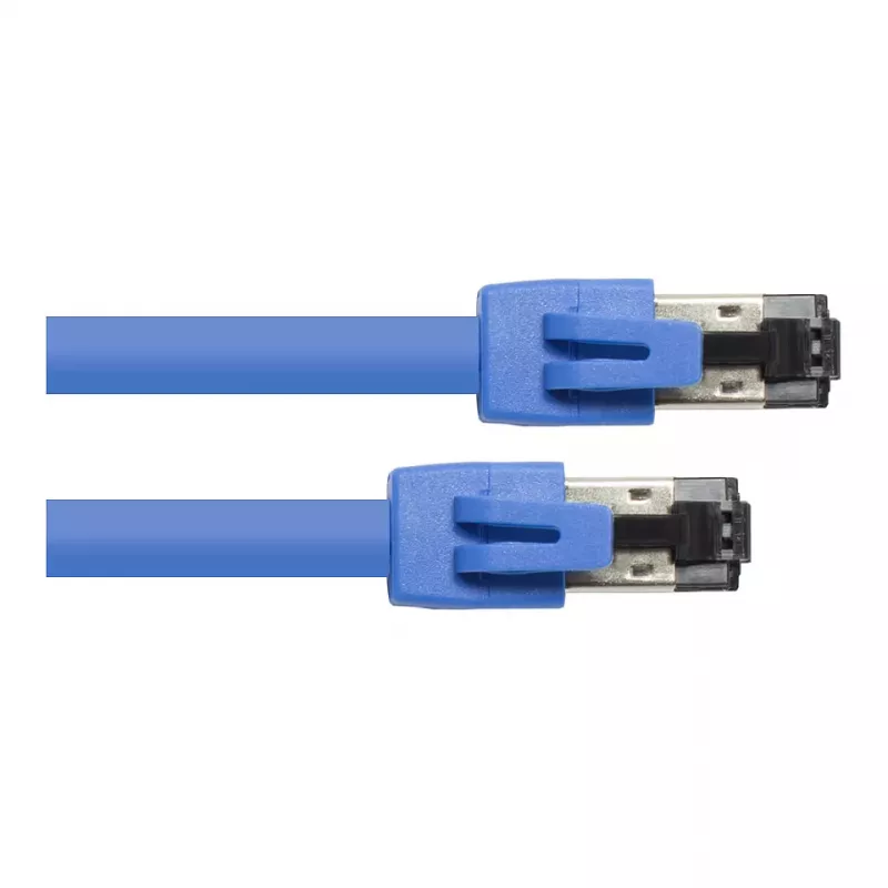 GoodConnections RNS® Patch-kaabel Cat. 8.1, S/FTP, PiMF, LSZH, 2000MHz, 40Gbit/s, Sinine, 0,5m