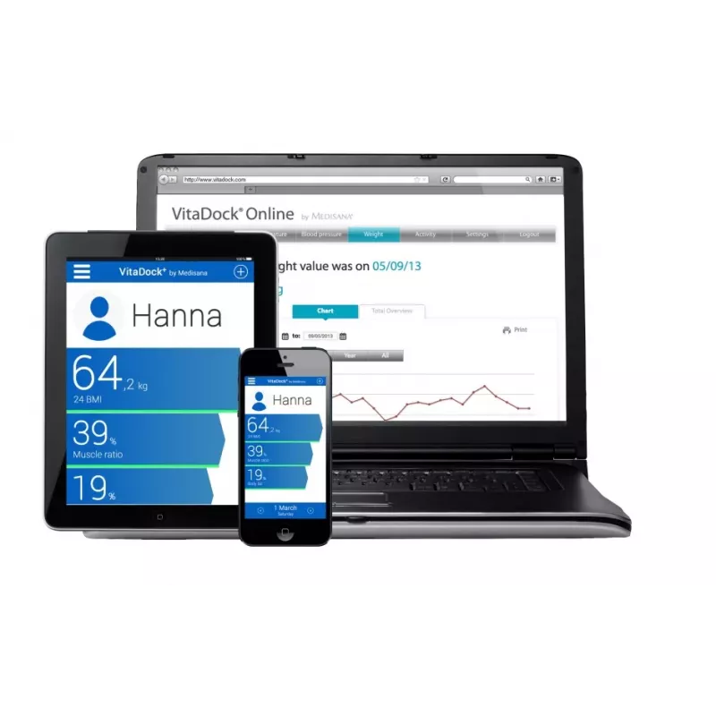 MEDISANA BS 440 Connect Scales - Nutikas keha koostise analüsaator Bluetoothiga