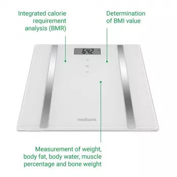 Medisana BS 483 Body Analysis Scale with Bluetooth