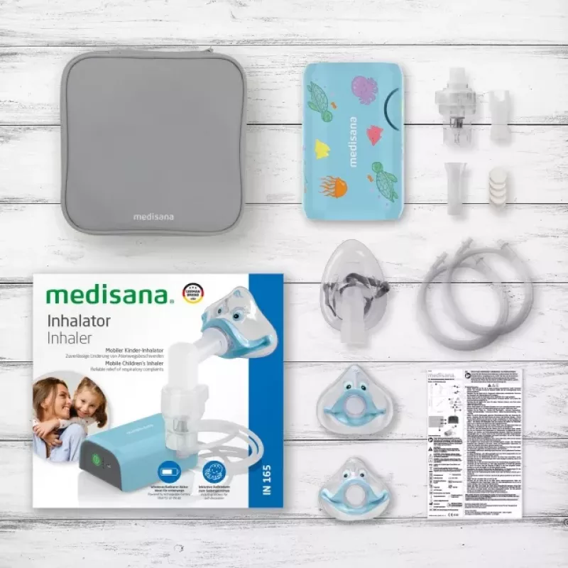 MEDISANA Inhalator IN 165 Kompressorinhalaator Valge/Sinine