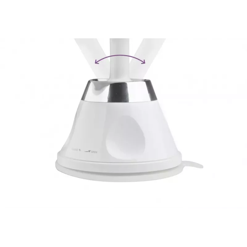 Medisana CM 850 LED kosmeetikapeegel 5x suurendusega, päevavalgusvalge LED, puutesensor, 360° pöörlemine, hõbedane