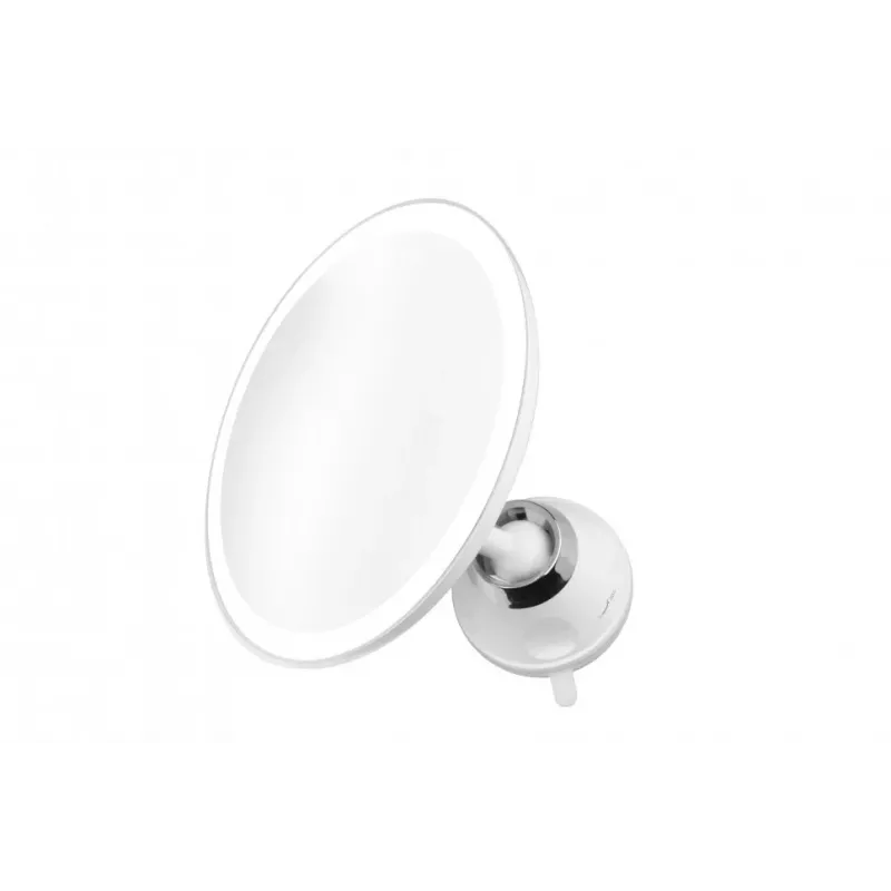 Medisana CM 850 LED kosmeetikapeegel 5x suurendusega, päevavalgusvalge LED, puutesensor, 360° pöörlemine, hõbedane
