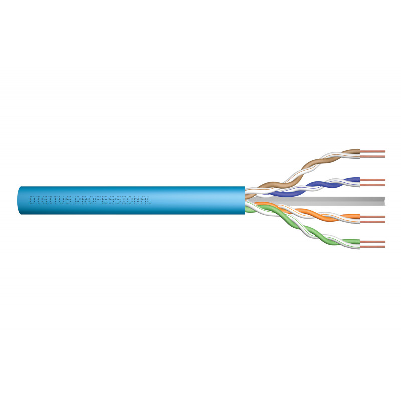 DIGITUS Professional Cat.7 S/FTP Bulk Cable 500 m Orange LSZH