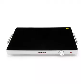 Gastroback 42491 Design Warming Tray - 200W, Stainless Steel & Glass, 120°C