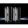 Rittal VX IT võrgukapp 24U 19 inch 800x800x1200mm helehall/jetmust