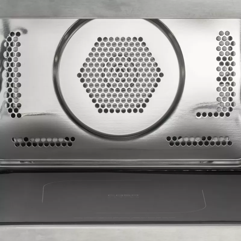 CASO Chef HCMG 25 Mikrolaineahi - 900W, Konvektsioon ja Grill, 25L, Roostevaba teras