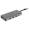 PLUSONIC USB-C Docking Adapter 8in1 - Space Gray