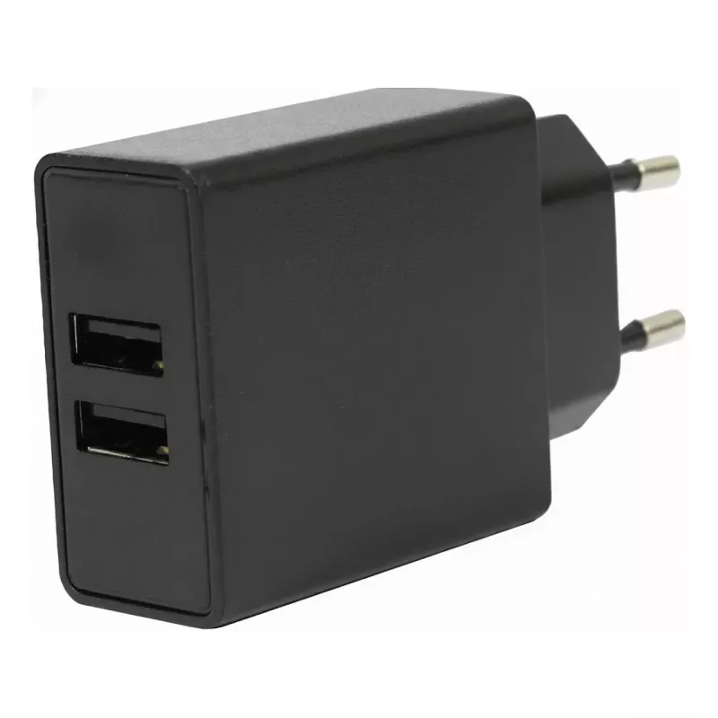 FLEPO NT-USB-103 USB-laadija 2-porti 100-240V AC to 5V DC 3A 15W Valge
