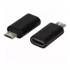 Synergy21 ALLTRAVEL USB-C Isane Micro-USB Emasest Adapterkaabel - Must