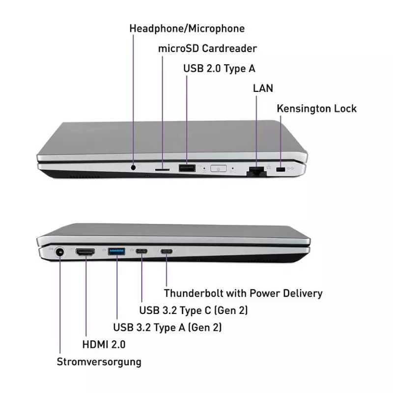 TERRA MOBILE 1551R i5-1335U W11P 15.6 inch Full HD IPS sülearvuti, 16 GB RAM, 500 GB SSD, saksa klaviatuur