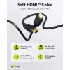 Goobay 80101 HDMI High-Speed kaabel Ethernetiga, 1 m, must