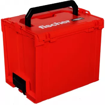 FISCHER L-BOXX FLB 374 Tühi Tööriistakast, Punane/Must