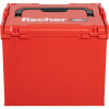 FISCHER L-BOXX FLB 374 Tühi Tööriistakast, Punane/Must