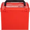 FISCHER L-BOXX FLB 374 Tühi Tööriistakast, Punane/Must
