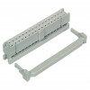 EFB 34-Pin Shrouded Box Header, 2.54mm Pitch, Straight, Grey