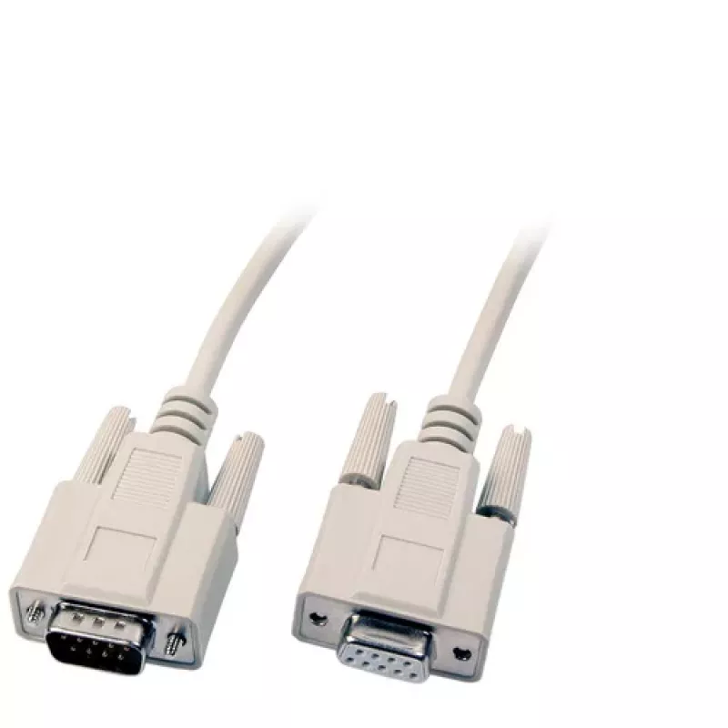 EFB Elektronik Serial Extension Cable DB-9 (M) to DB-9 (F) 10m Beige