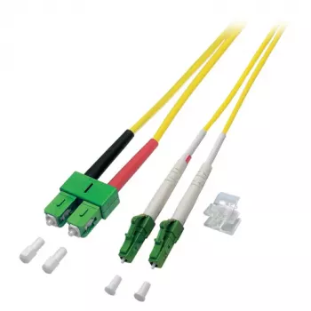EFB Elektronik Fiiberoptiline Paigalduskaabel LC/APC Üherežiimiline (M) 1 m Kollane