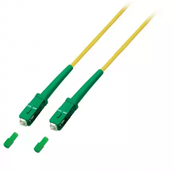 EFB Elektronik Network Cable SC/APC Single Mode (M) 2m Duplex OS2 LSZH Yellow