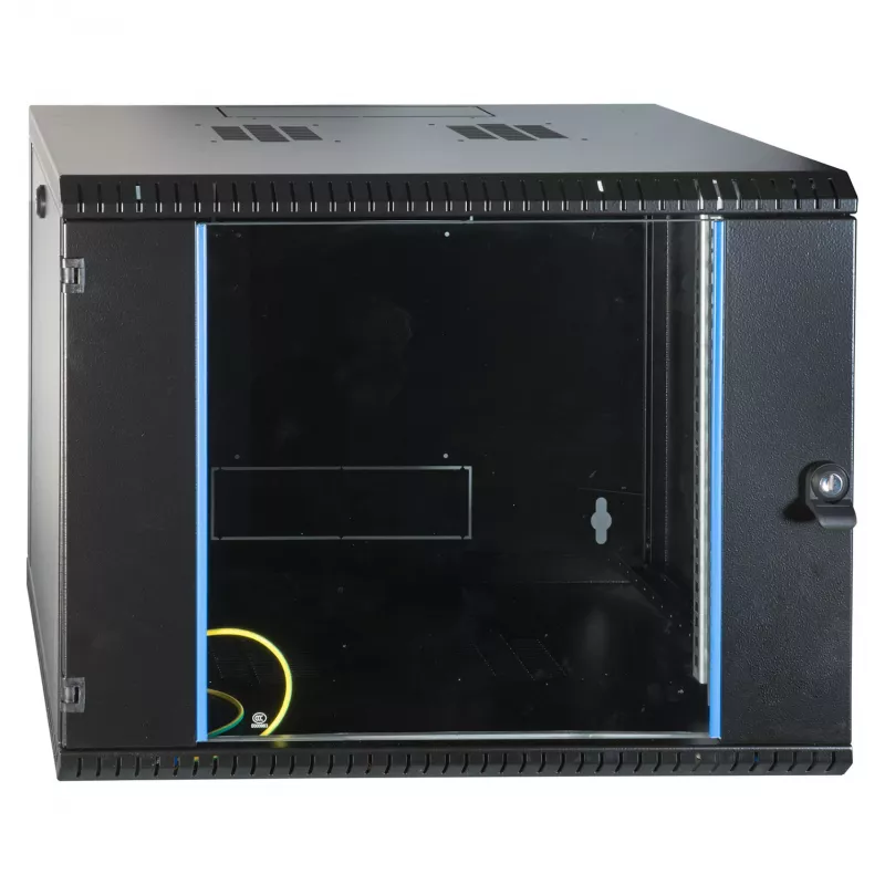 EFB 19 inch seinakapp 9U, fikseeritud, ühesektsiooniline, RAL 9005, sügavus 600 mm