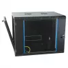 EFB 19 inch seinakapp 9U, fikseeritud, ühesektsiooniline, RAL 9005, sügavus 600 mm