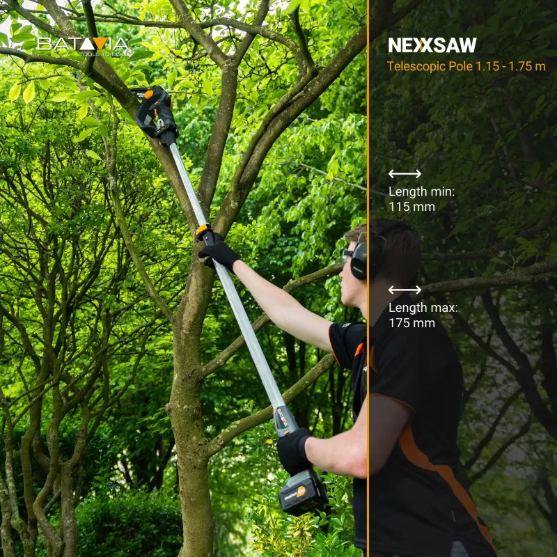 Batavia Teleskoopvarras 1.15 - 1.75 m Nexxsaw'ile ja Nexxcut'ile