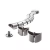 LogiLink KAB0064 Vertikaalne Ergonoomiline Hiir, Juhtmega, USB, Optiline, 800/1200/1600 DPI, 6 Nuppu, Hõbedane
