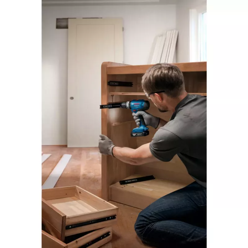 Bosch GSB 18V-25 Professional juhtmeta löökpuur/keeraja, üksikpakend, 18V, sinine/must, ilma akuta