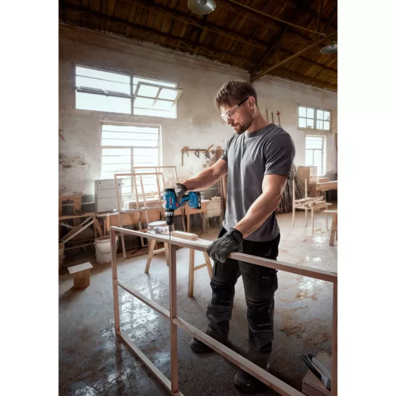 Bosch GSB 18V-25 Professional juhtmeta löökpuur/keeraja, üksikpakend, 18V, sinine/must, ilma akuta