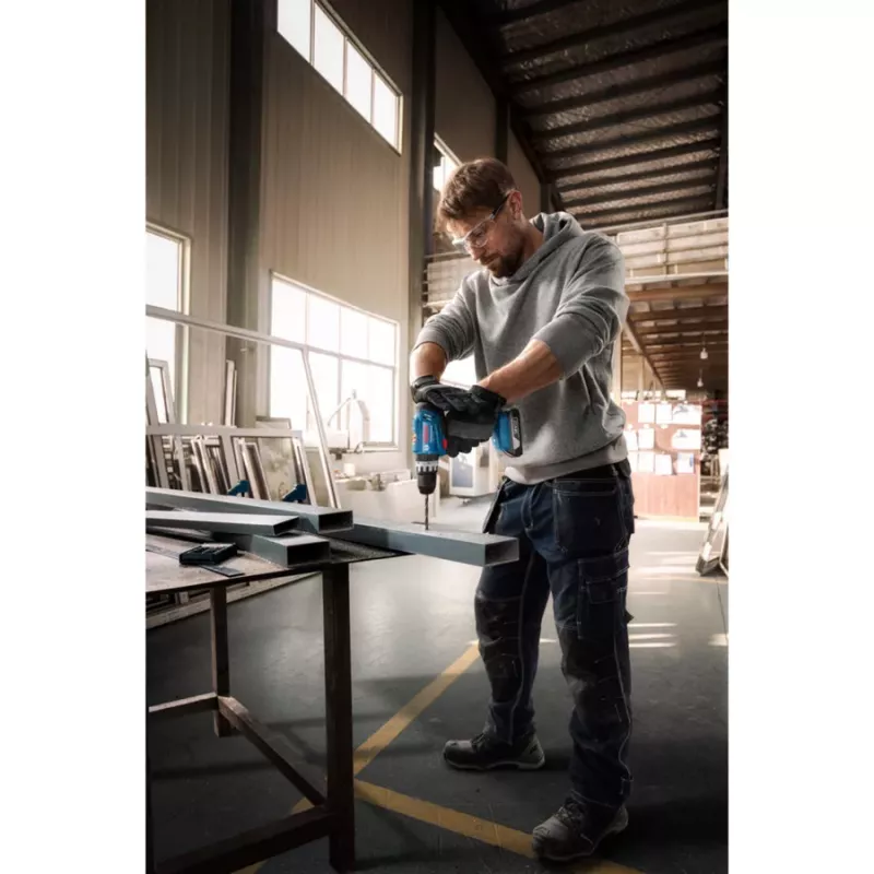 Bosch GSB 18V-25 Professional juhtmeta löökpuur/keeraja, üksikpakend, 18V, sinine/must, ilma akuta