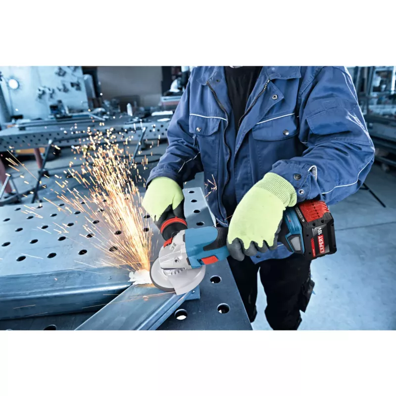 BOSCH EXPERT algkomplekt 18V, 2x EXBA 18V-150 + laadija EXAL18V-160 (must, 2x Li-Ion aku 15Ah, AMPShare Alliance)