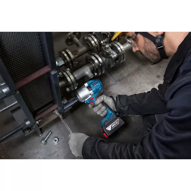 Bosch GDS 18V-780 Professional akulöökkeeraja, sinine, ilma akuta (06019P4003)