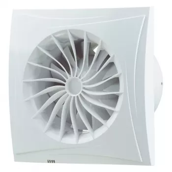 Blaugerg Sileo 100 väljatõmbeventilaator, valge, 10 cm läbimõõt, 1 kiirus